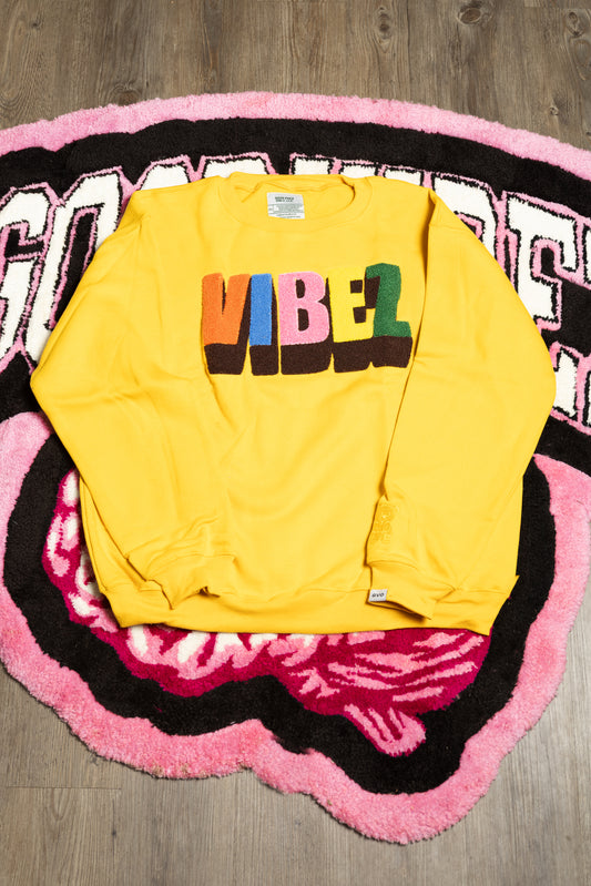 VIBEZ Sweatshirt - Yellow